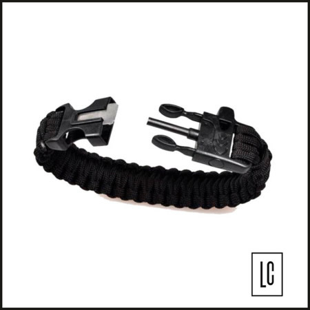 Pulseira-Survivor-C-Apito-e-Pederneira-Preto-Bélica-Loja-da-Carabina