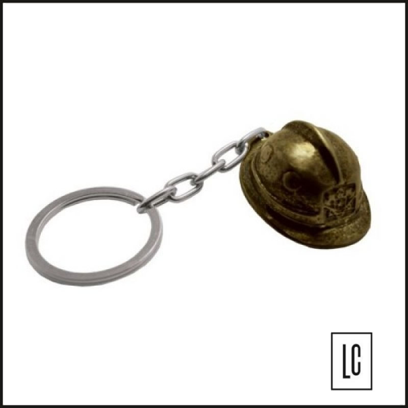 Chaveiro-Metal-Capacete-Bélica-Loja-da-Carabina