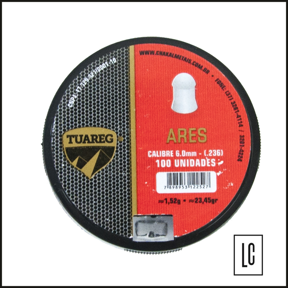 chumbinho-tuareg-ares-6mm-100-unidades-caixa-completa