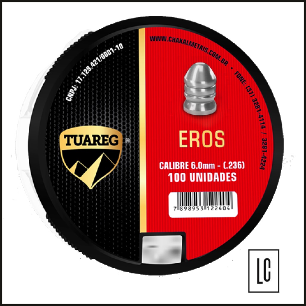 chumbinho-tuareg-eros-6mm-100-unidades
