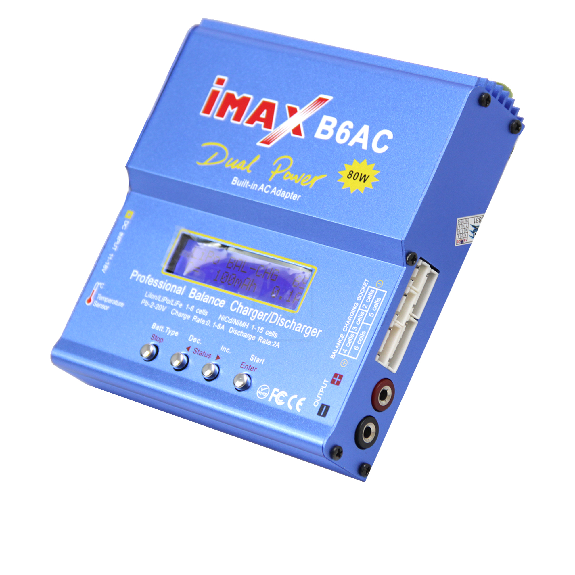 carregador lipo imax b6