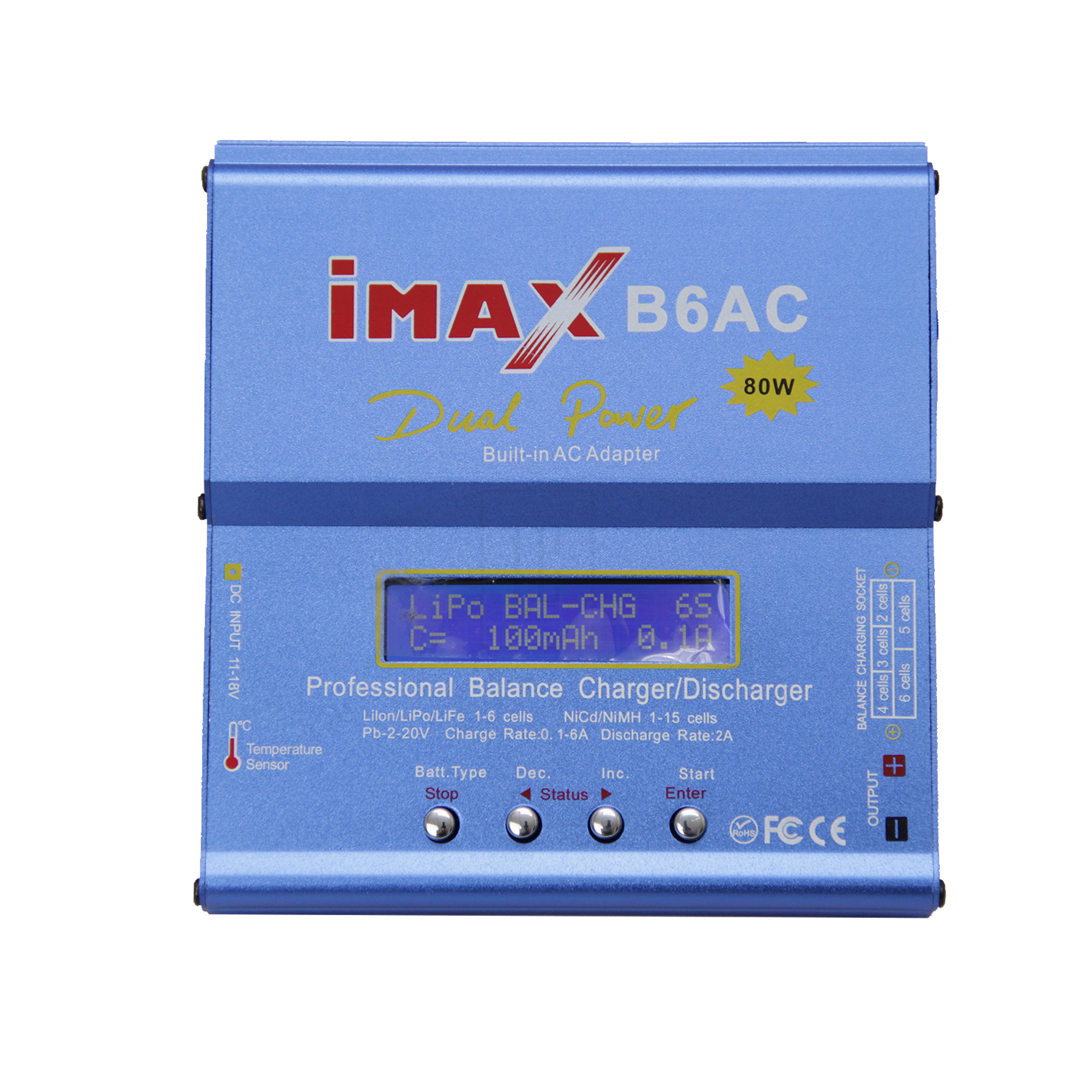 carregador lipo imax b6