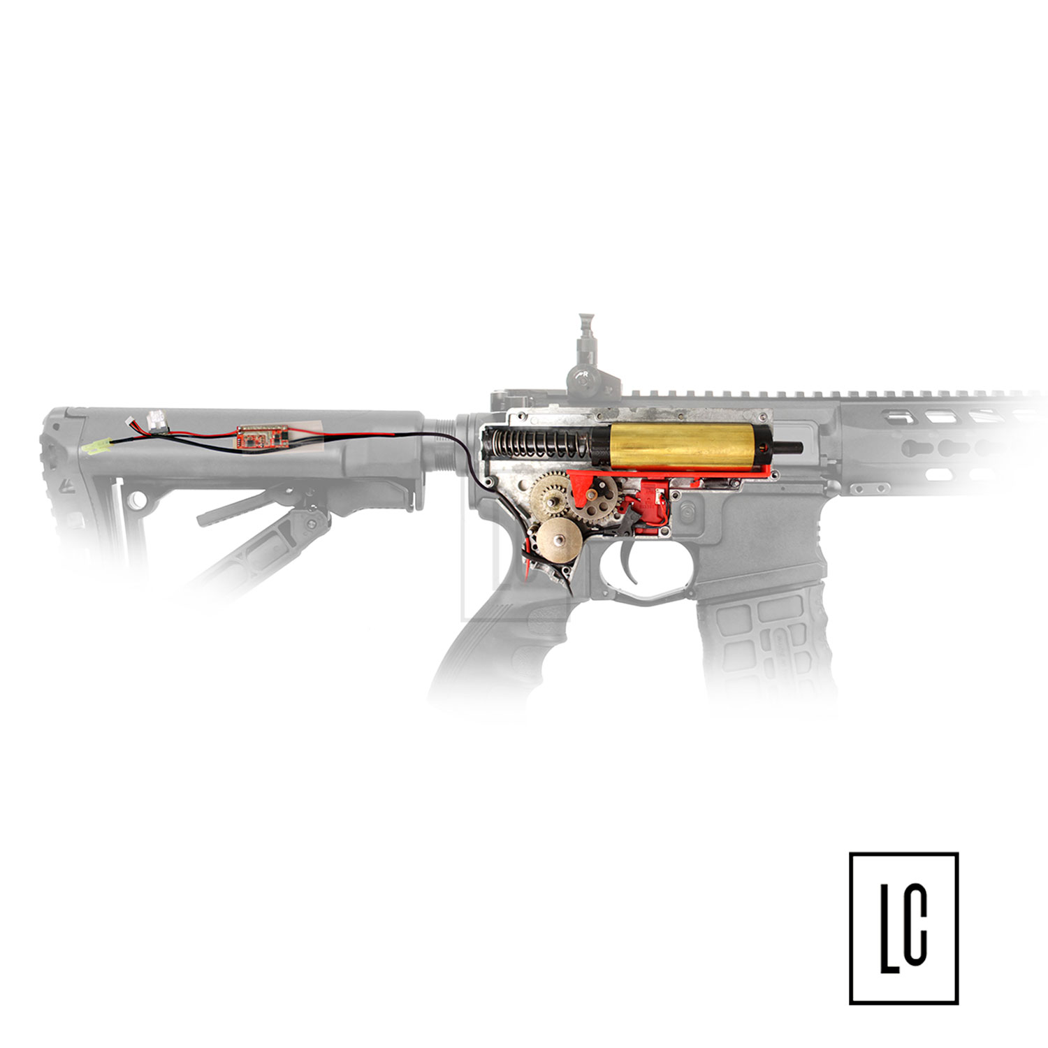 Conjunto de Gatilho Eletronico G&G ETU