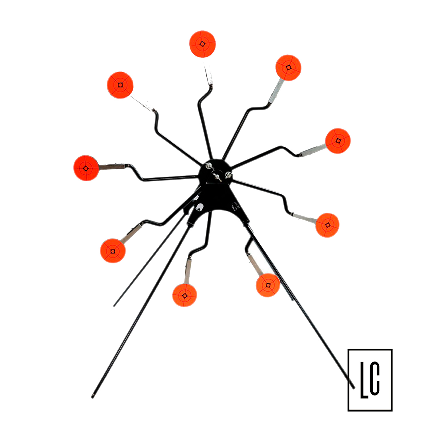alvo-metalico-field-target-giratorio