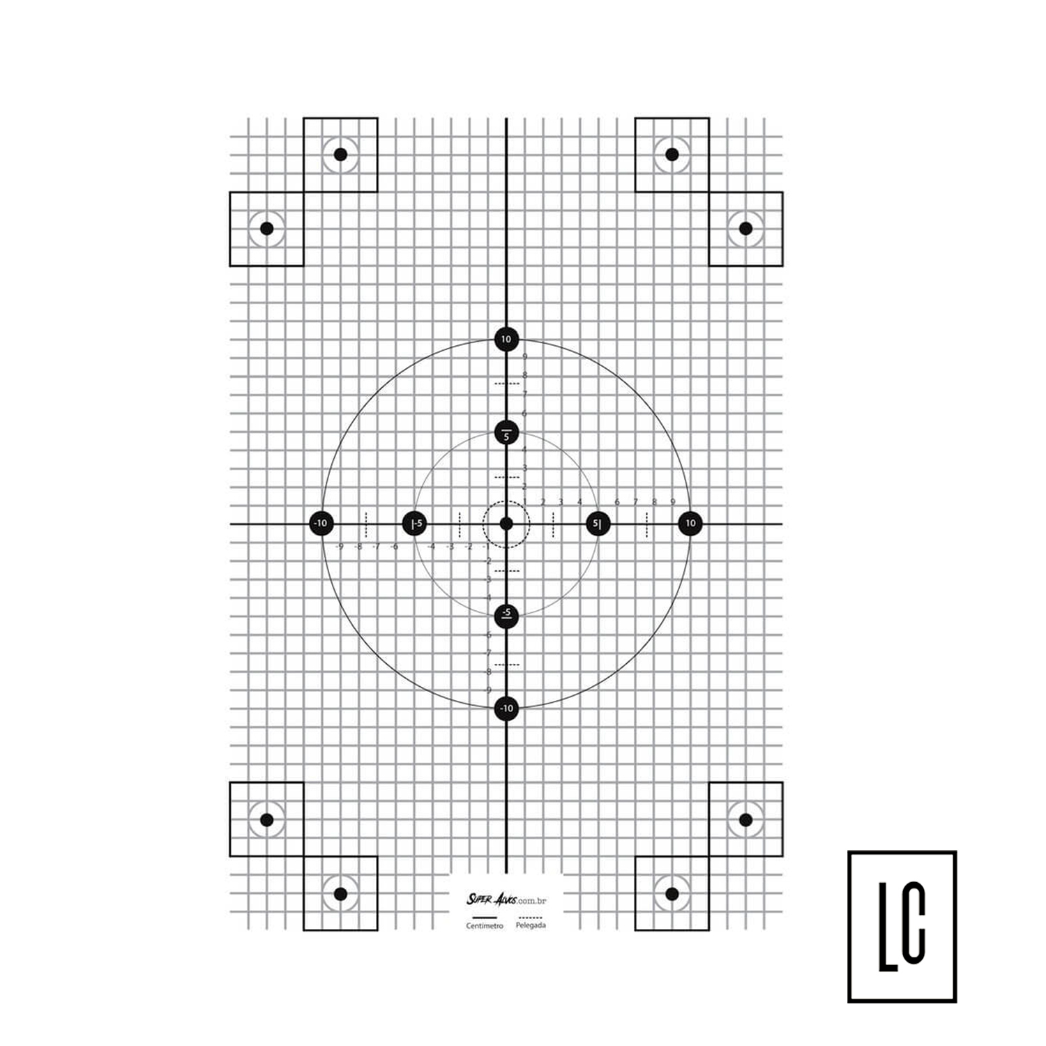 alvo-calibragem-luneta-reddot-tiro-ipsc-policia