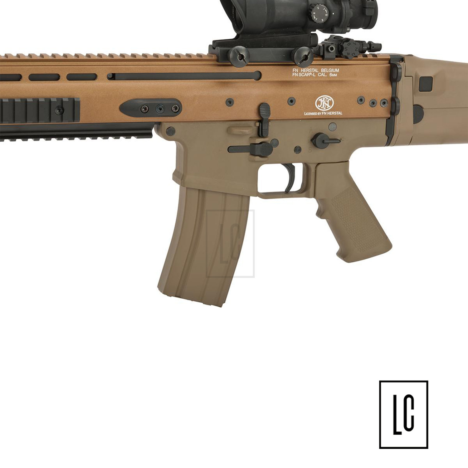Rifle de Airsoft FN Scar L - Full Metal - Tan