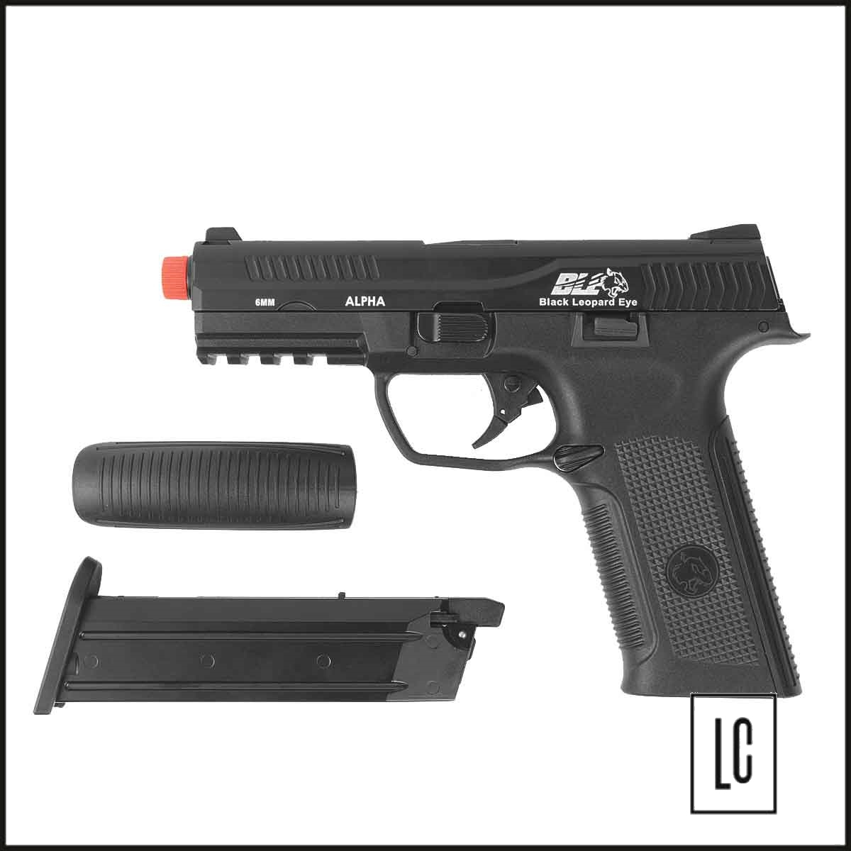 Pistola-Airsoft-GBB-Alpha-Black-6mm-ICS-Loja-da-Carabina