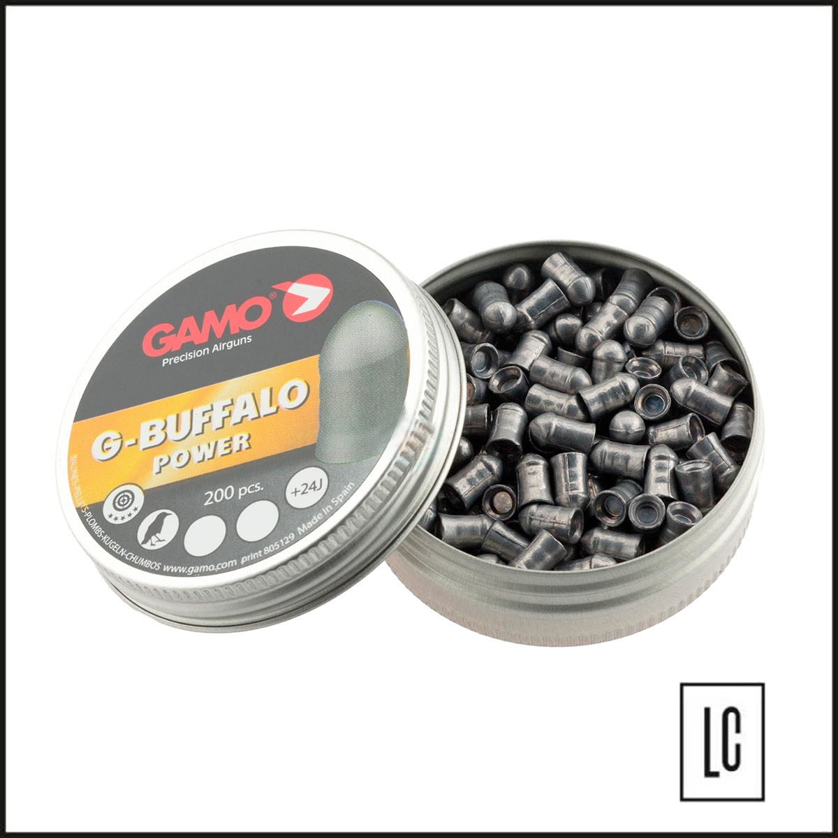 Chumbinho-GamoG-Buffalo-5-5mm-200-Unidades-Loja-da-Carabina