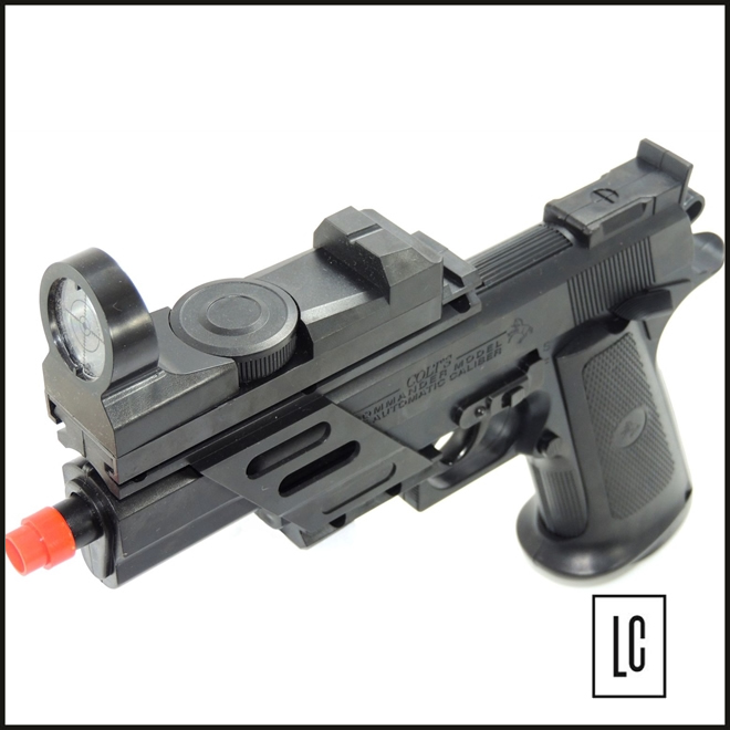 Pistola-Airsoft-Colt-1911-Combat-6mm-Cybergun-Loja-da-Carabina