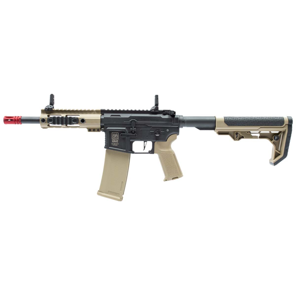 Rifle Airsoft M4 Specna Arms SA-F04 Flex Half Tan Gatilho Hal Etu Gen 2