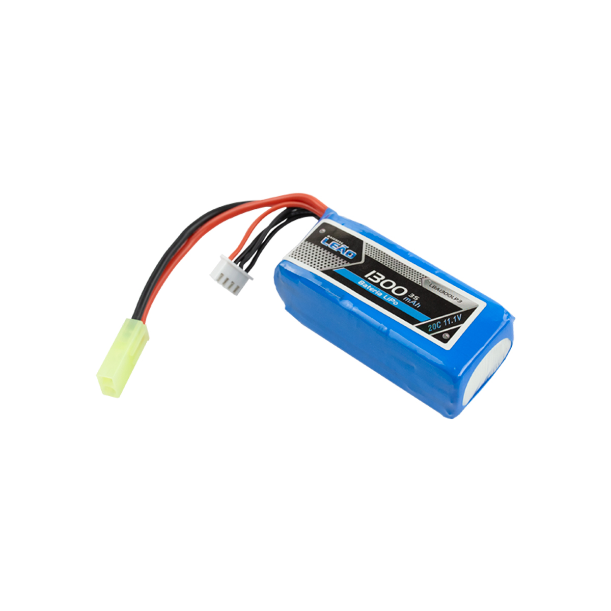 Bateria Airsoft LiPo 11.1V 1300mAh 20/40C 3S
