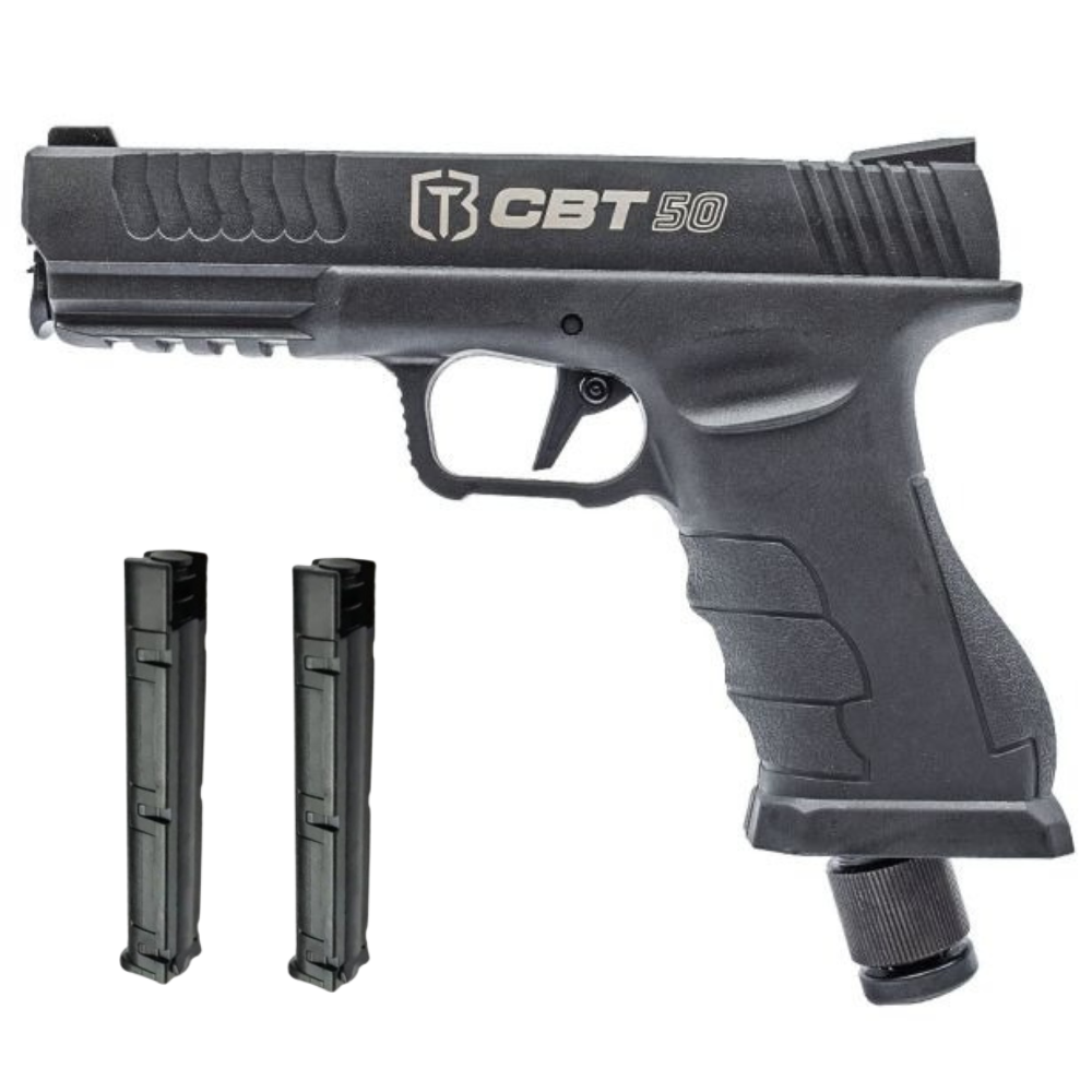 Pistola CBT 50 Home Defense LTL .50 Paintball 2 Carregadores