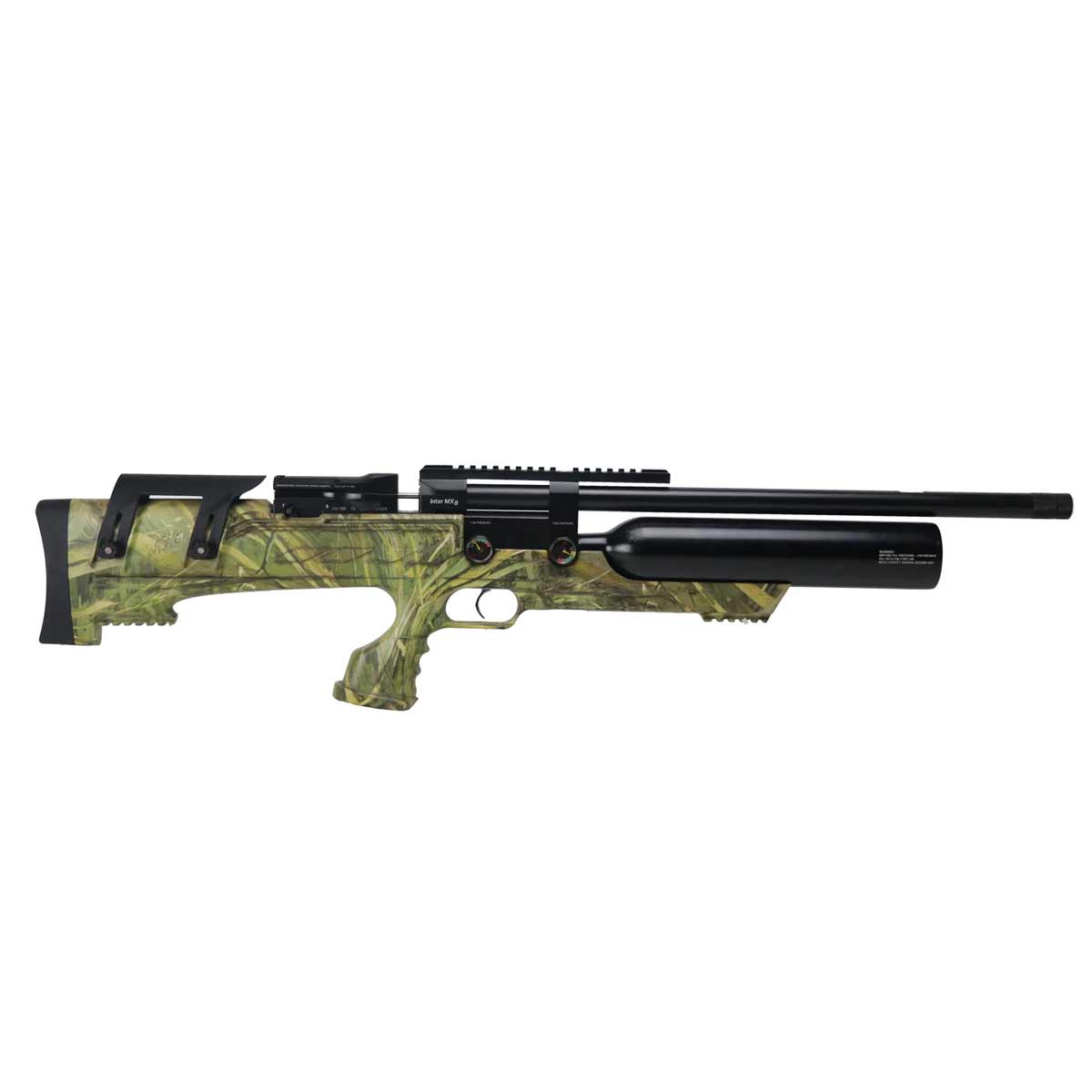 Carabina de Pressão PCP Aselkon MX8 Evoc Camo Max5 5.5mm