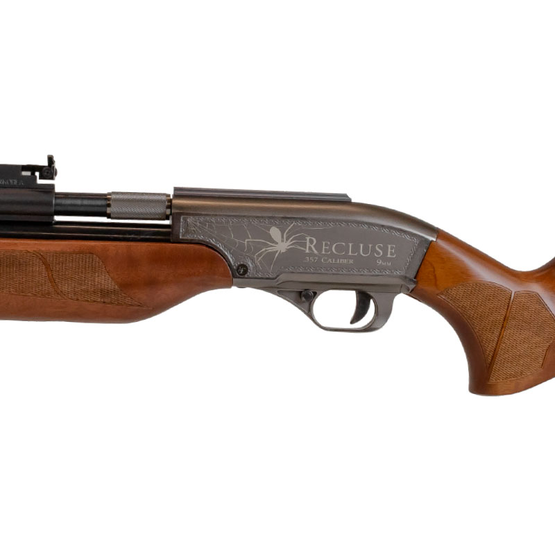 Detalhe do castelo da Sumatra 9mm Big Bore 909