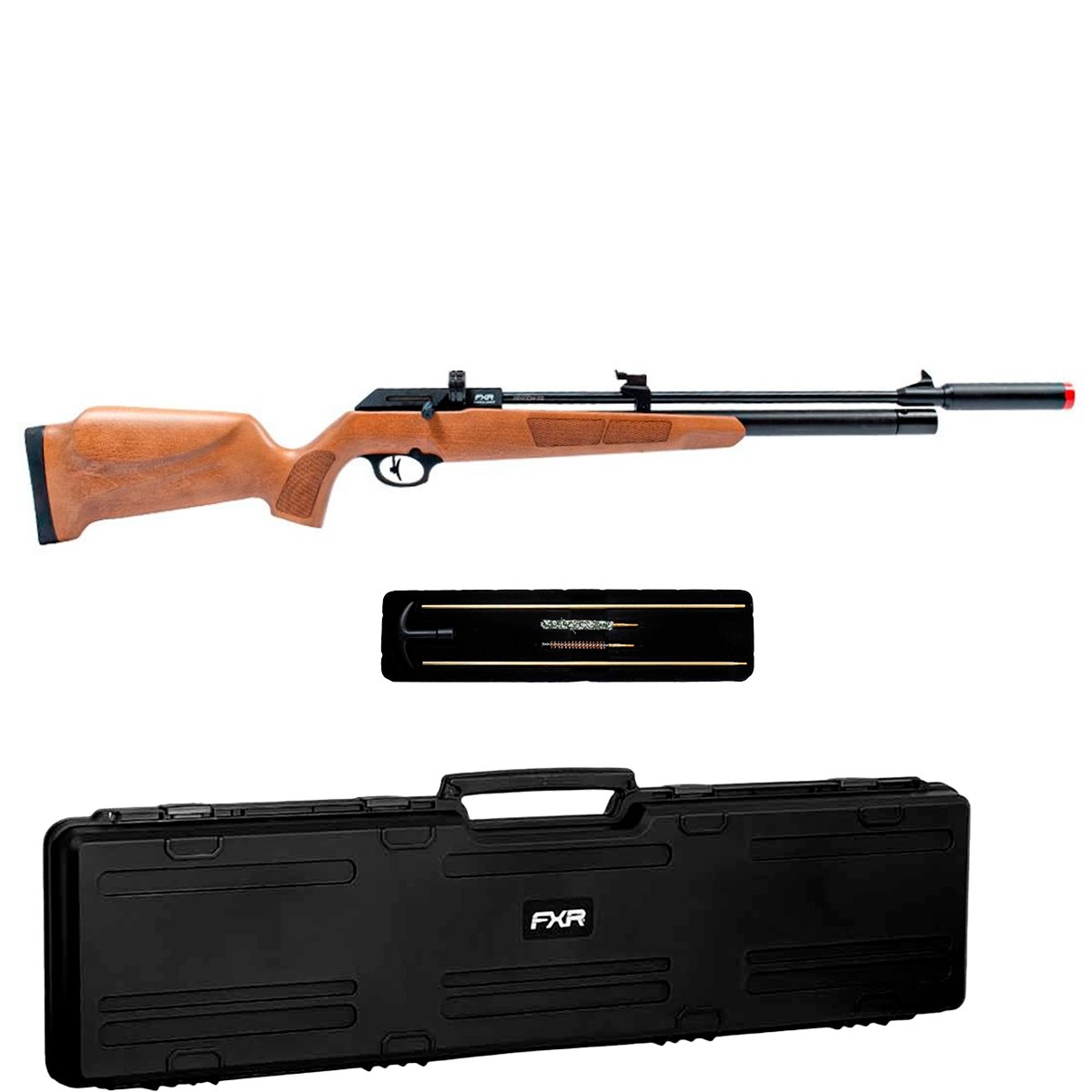 Carabina PCP Artemis PR900W G3 VR 4.5mm + Case Rígido FXR + Kit de Limpeza FXR 4.5mm