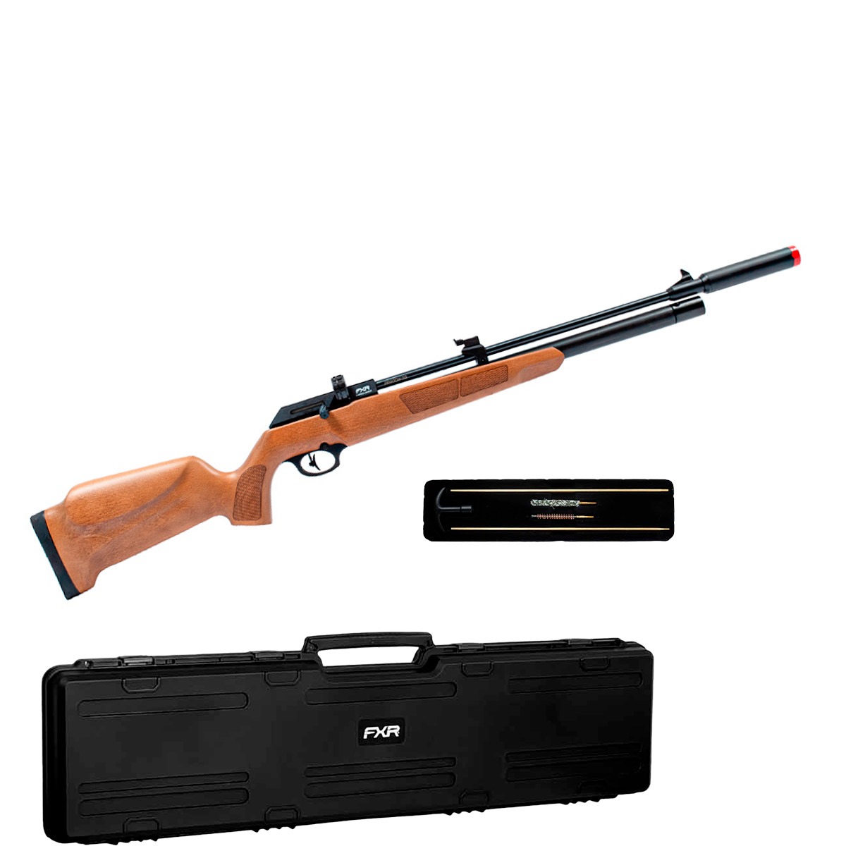Carabina PCP Artemis PR900W G3 VR 5.5mm + Case Rígido FXR + Kit Limpeza 5.5mm FXR