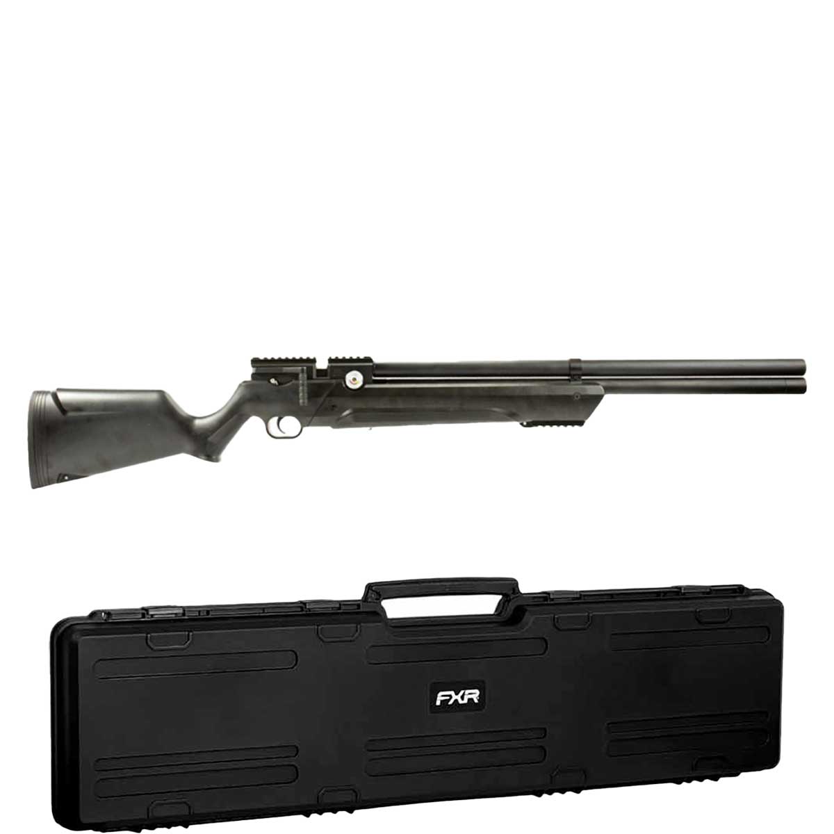 Carabina PCP Leviathan PS-P Nova Vista 4.5mm + Case Rígido FXR para Carabina 120x30x12cm