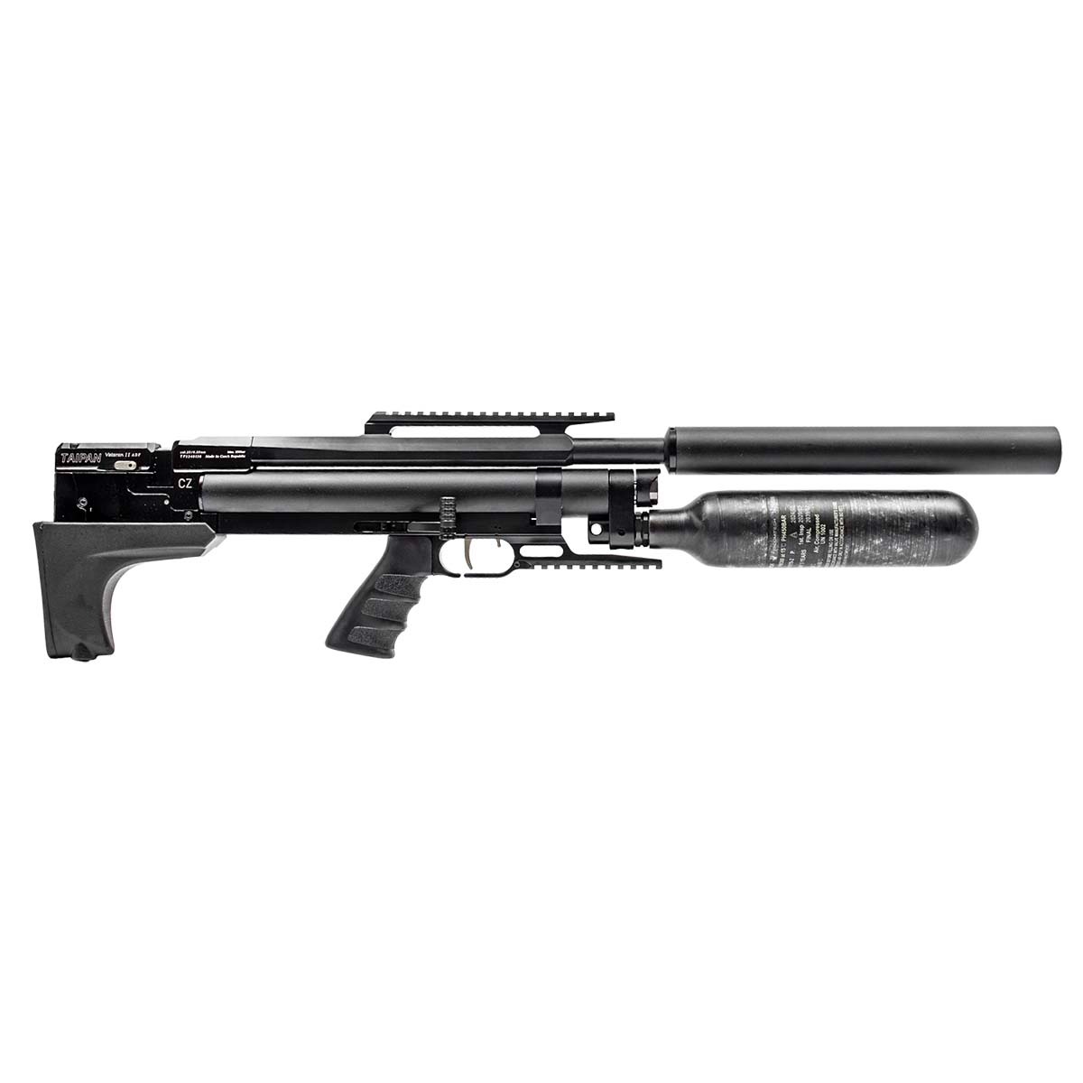 Carabina PCP Taipan Veteran II Tactical 6.35mm (.25) 700mm