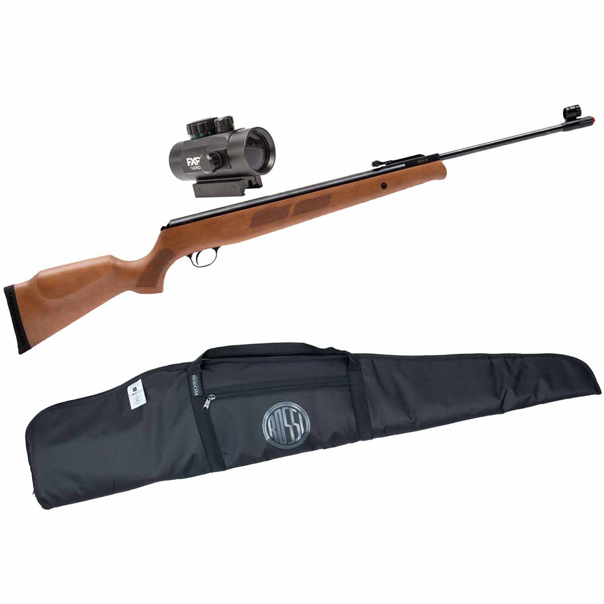 Carabina Rossi Black Bear 6.35mm + Red Dot 1x30 + Capa