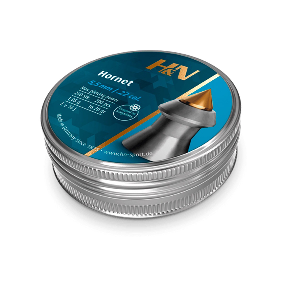 Chumbinho H&N Hornet 5.5mm 16.2gr 200un