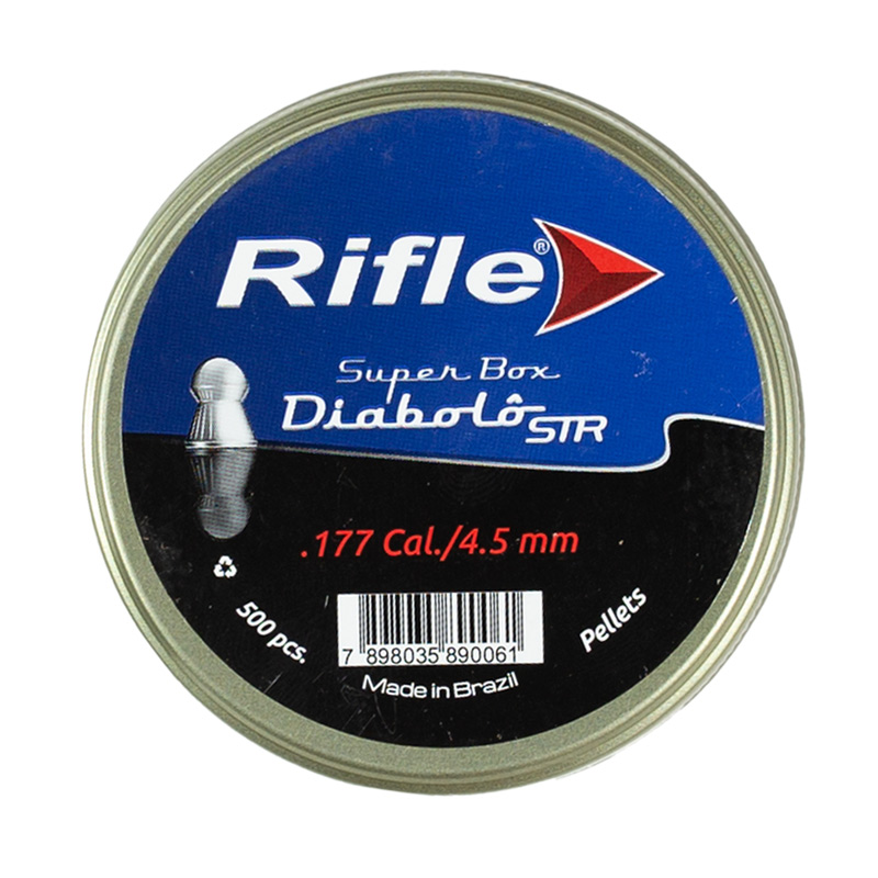 Chumbinho Rifle Diabolô STR SB 4,5mm 500 Unidades
