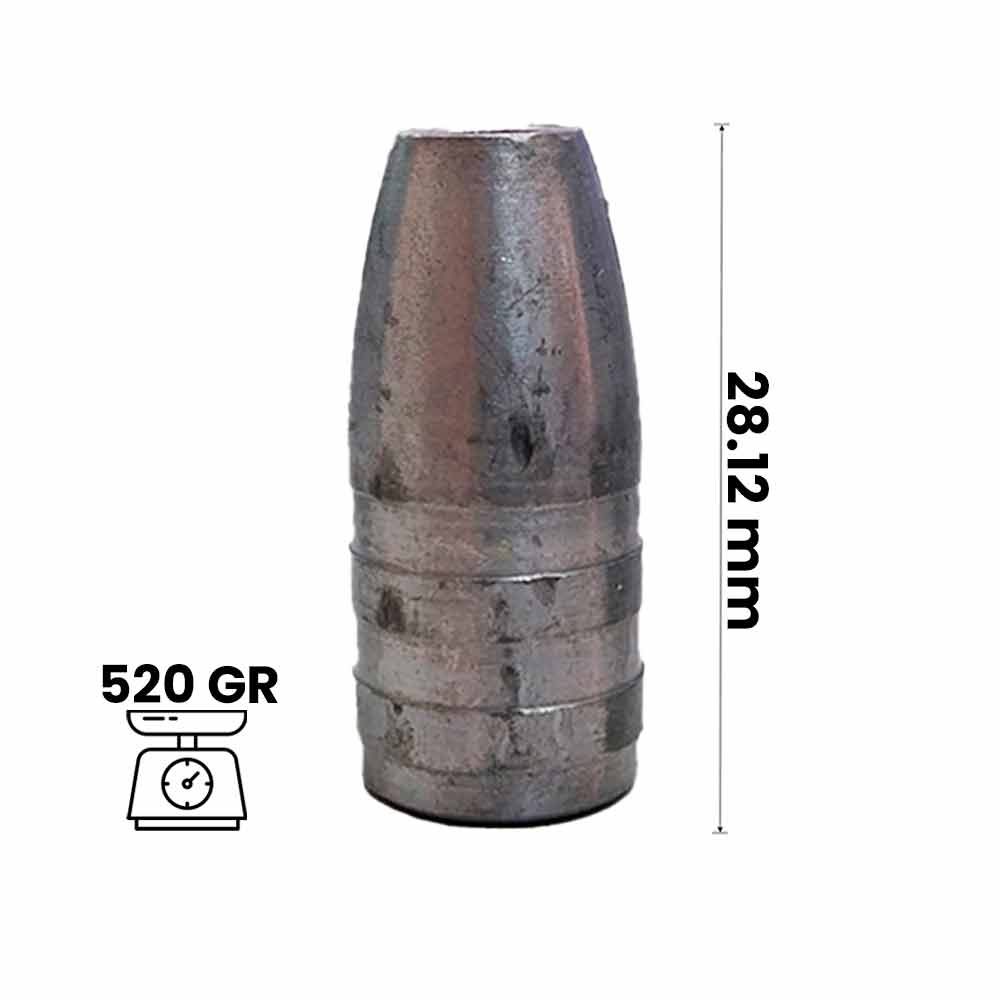 Chumbinho Rossi Big Bore 520gr 12.7mm (.50) 22 un