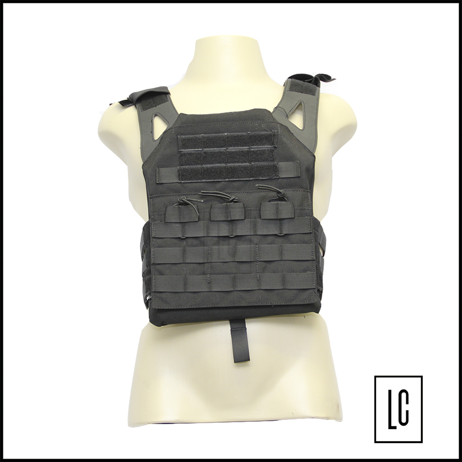Colete Modular Tático VT390 - Plate Carrier - Preto