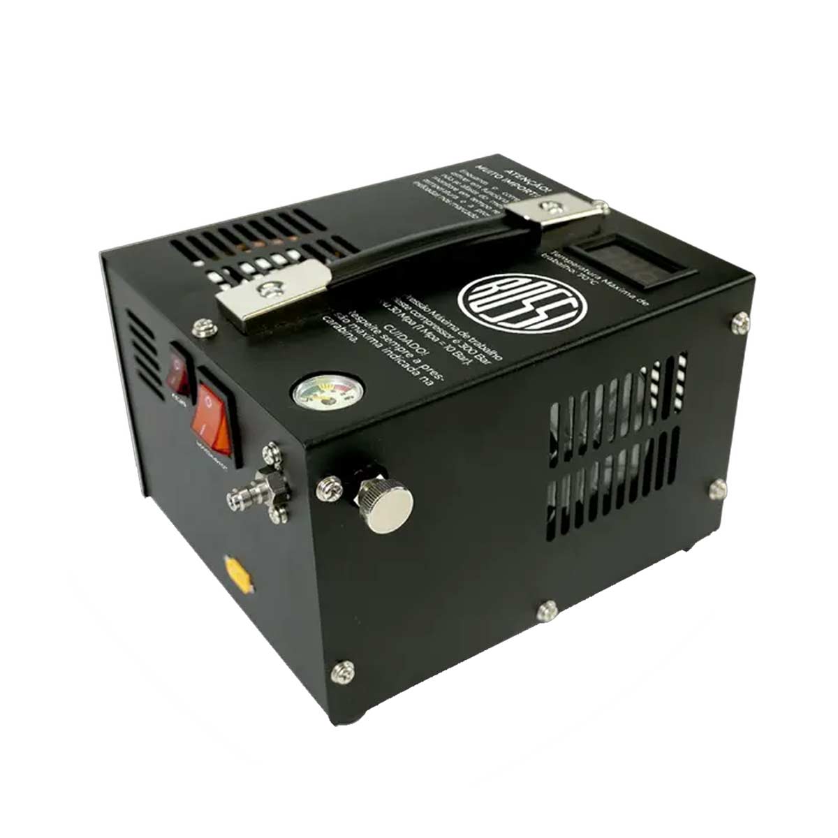 Compressor Portátil PCP Rossi 300 BAR 12V