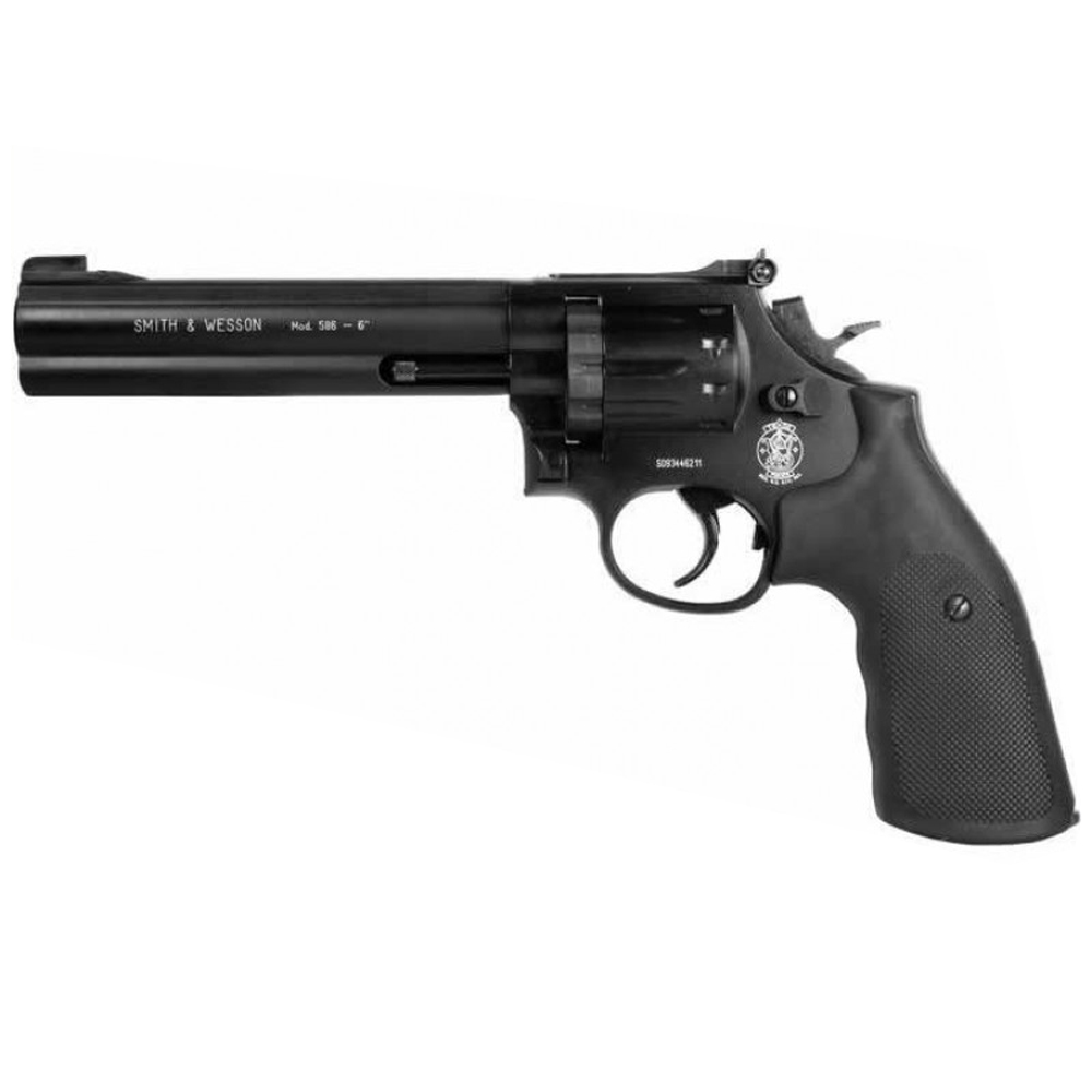 Revólver de Pressão Co² Modelo 586 - 4,5mm - Smith & Wesson - Loja