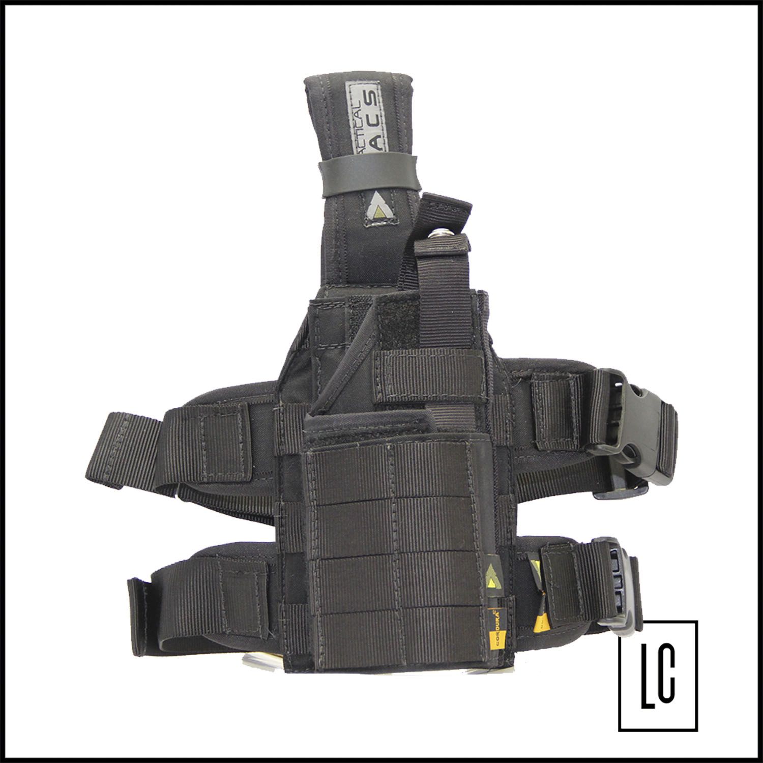 Coldre Tático Modular com Plataforma - Preto - Dacs