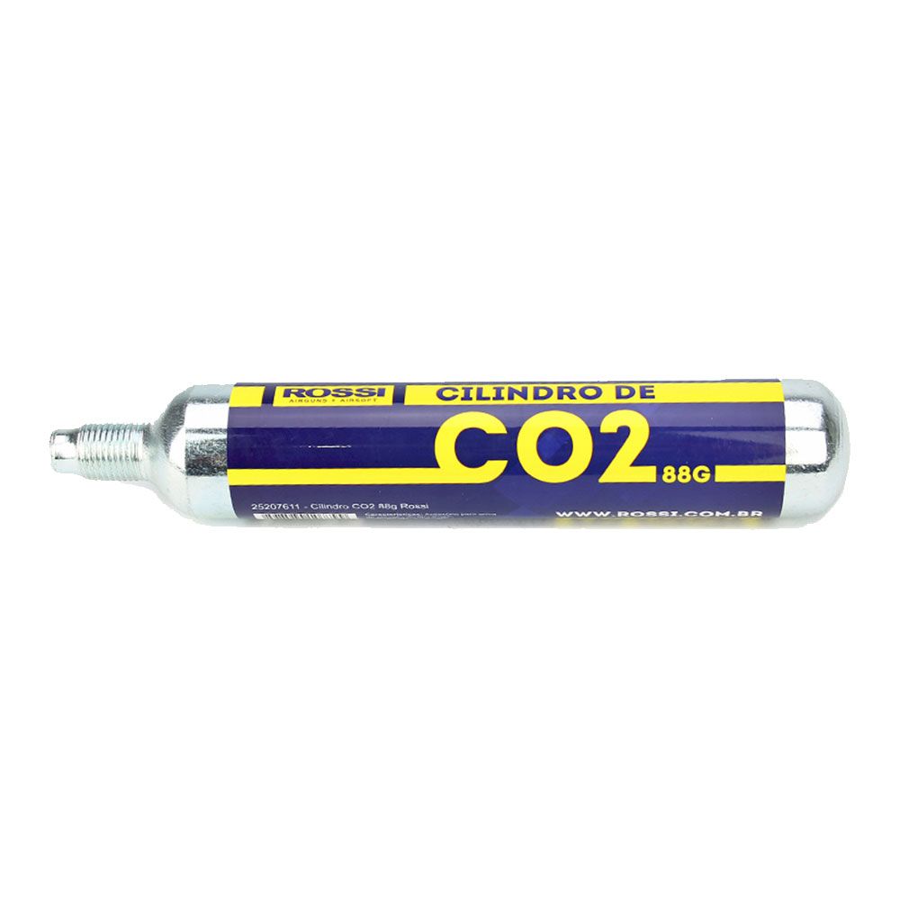 Cilindro Co2 Rossi 88gr - 2 Unidade