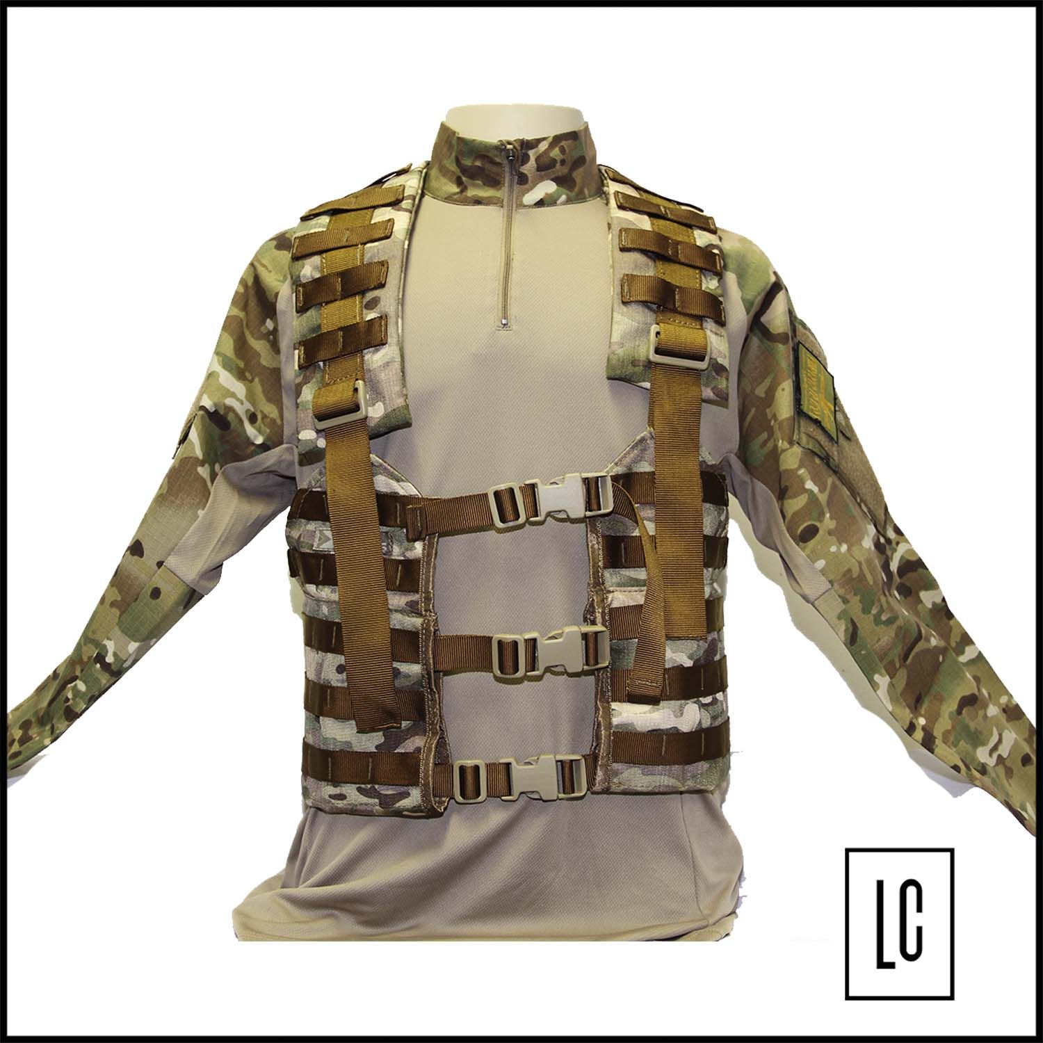 Colete Tático Selva Multicam DACS