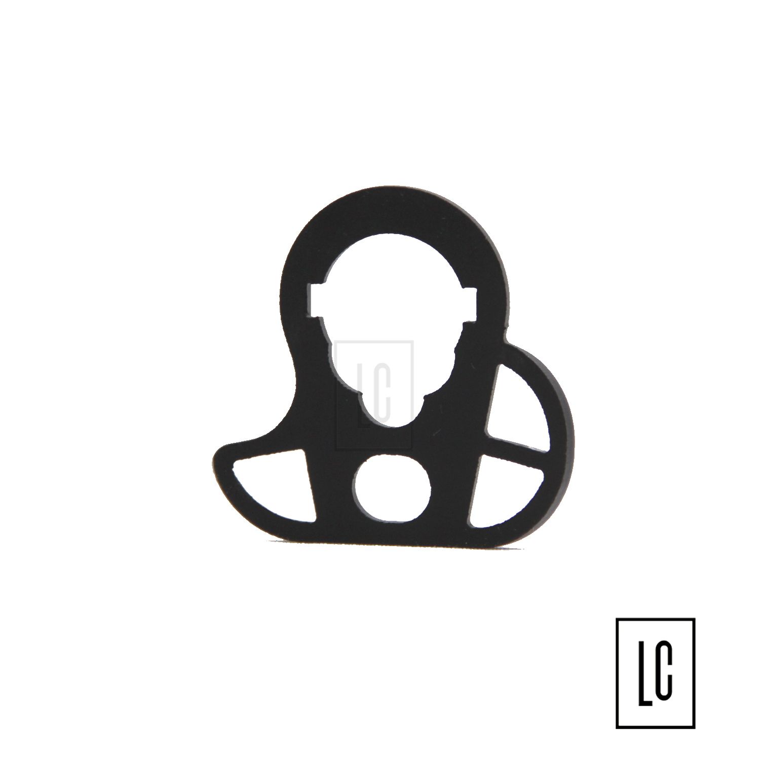 Zarelho em Metal Ambidestro - P/ rifles M4/M16 Curvo - Mod I - LC