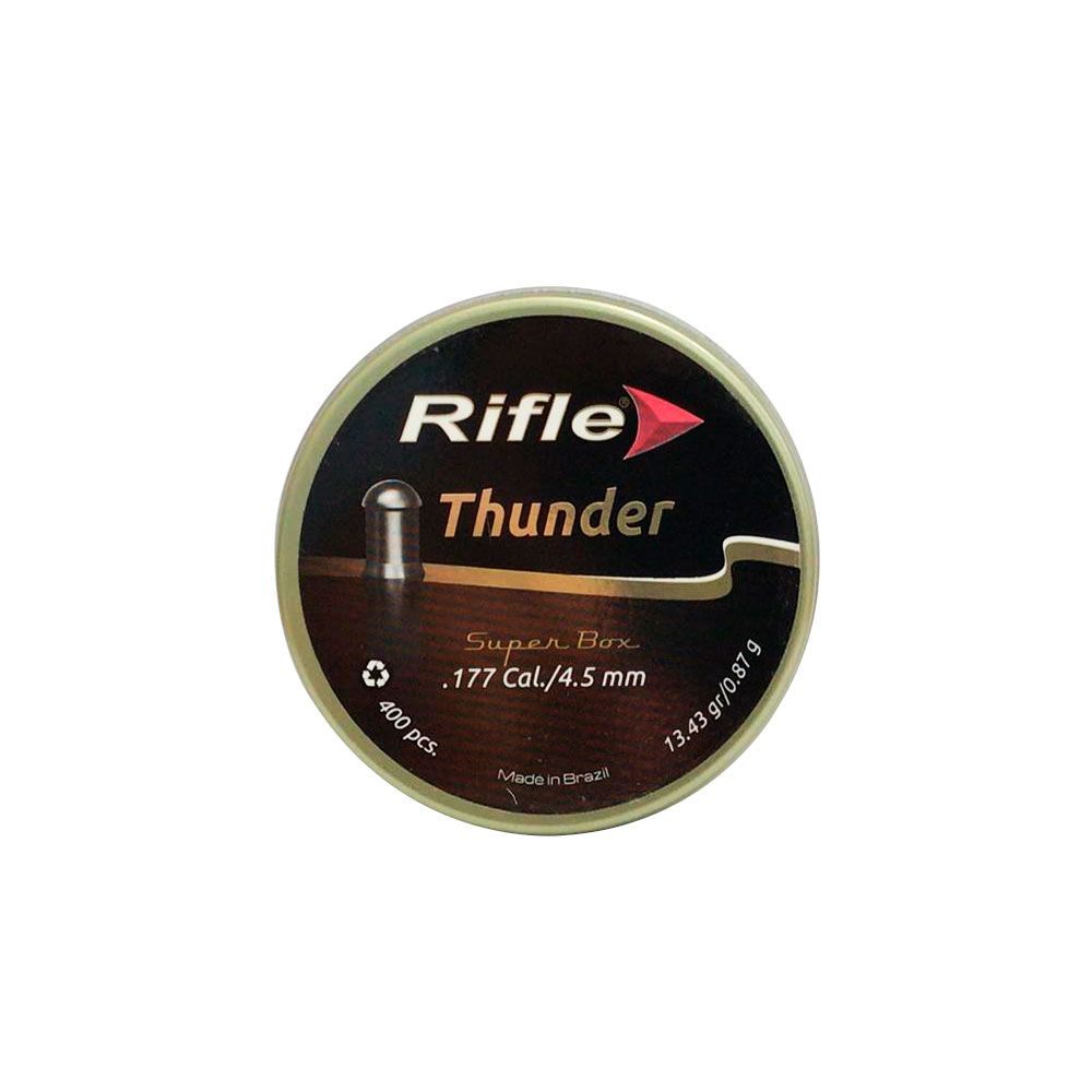 Chumbinho Rifle Thunder SB 4.5mm 400 Unidades