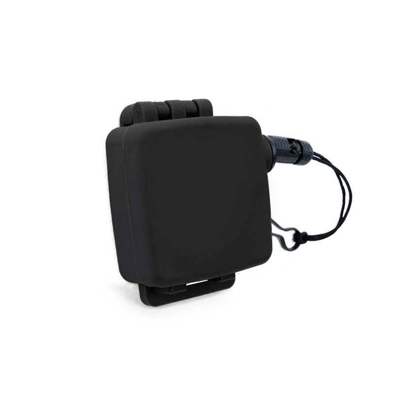 Fiel Retrátil Preto Bélica