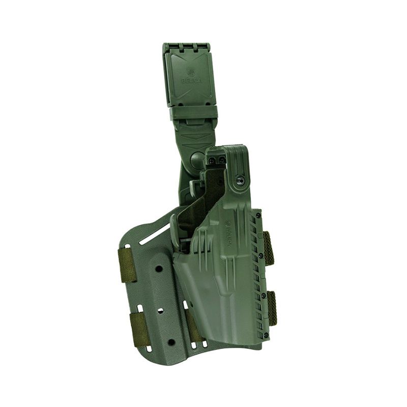 Coldre Perna Cintura M9A3 G17 TH9 Bélica Hunter Combo Verde