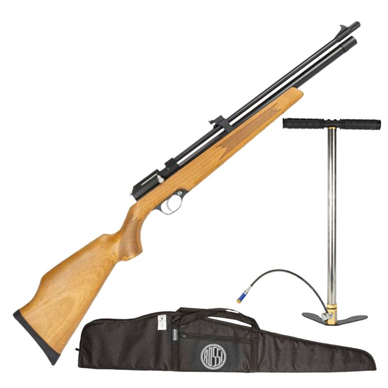 Carabina PCP PR900W G2 Artemis 5.5mm + Bomba Manual FXR 300 BAR + Capa Universal Rossi