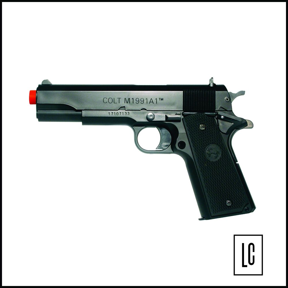 Pistola de Airsoft Colt M1991 A1 - Cyber Gun