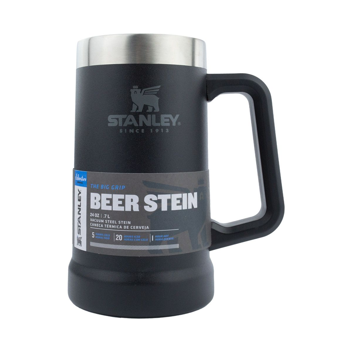 Caneca Térmica para Cerveja Stanley Preta 710ml