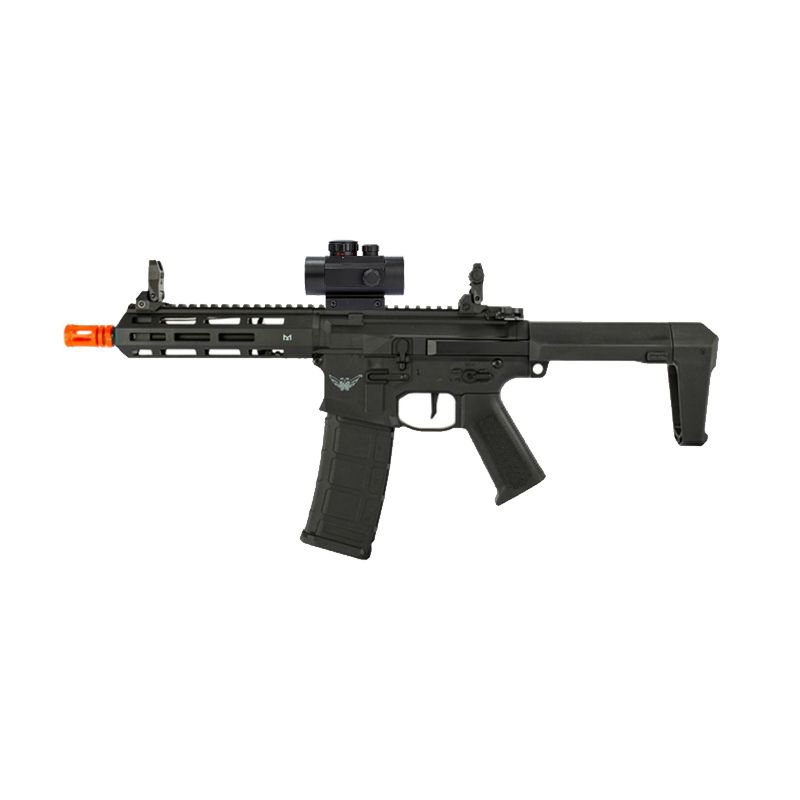 Airsoft Bradok M904G PDW D.E. Armory + Red Dot T1 1x35 Thunder Outdoors