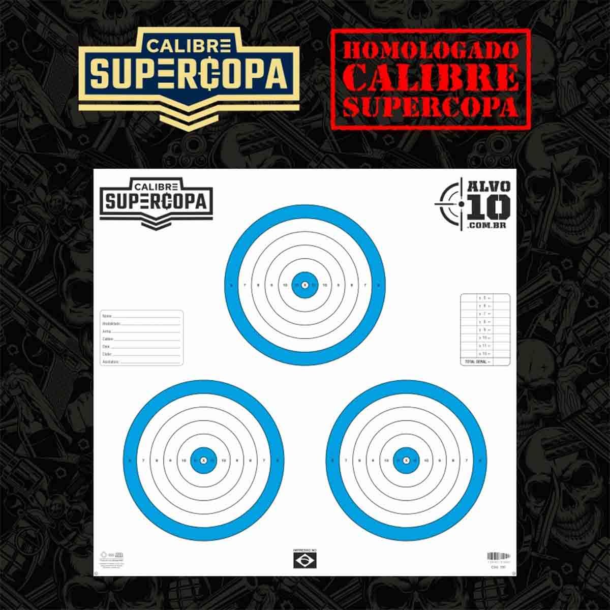 Alvo Copa Calibre TP ARMAS LONGAS