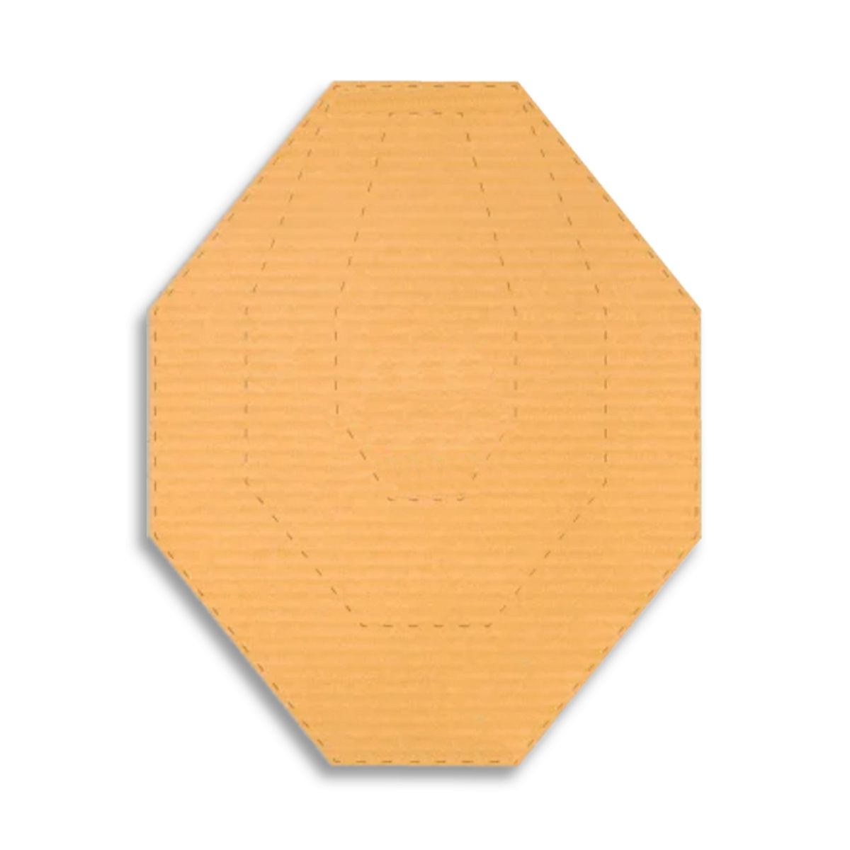 Alvo IPSC  Papelão 45x57cm - IPSC Regular Dupla Face