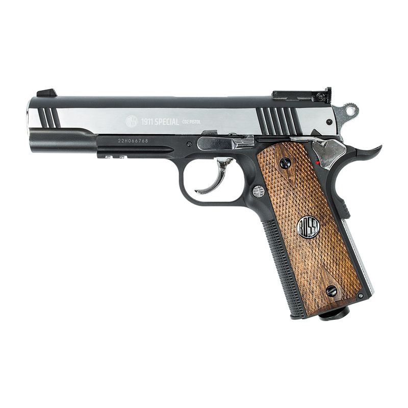 Pistola de Pressão Rossi CO2 Delta Special Combat 1911 4.5mm Full Metal