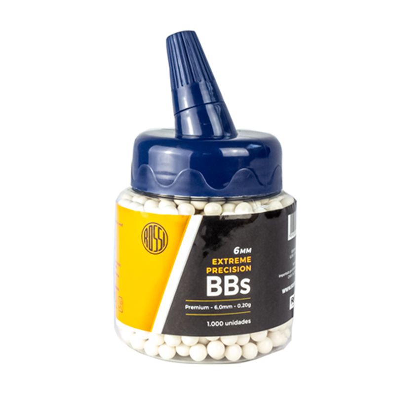 Airsoft BBs 0.20 Rossi 1000 Unidades