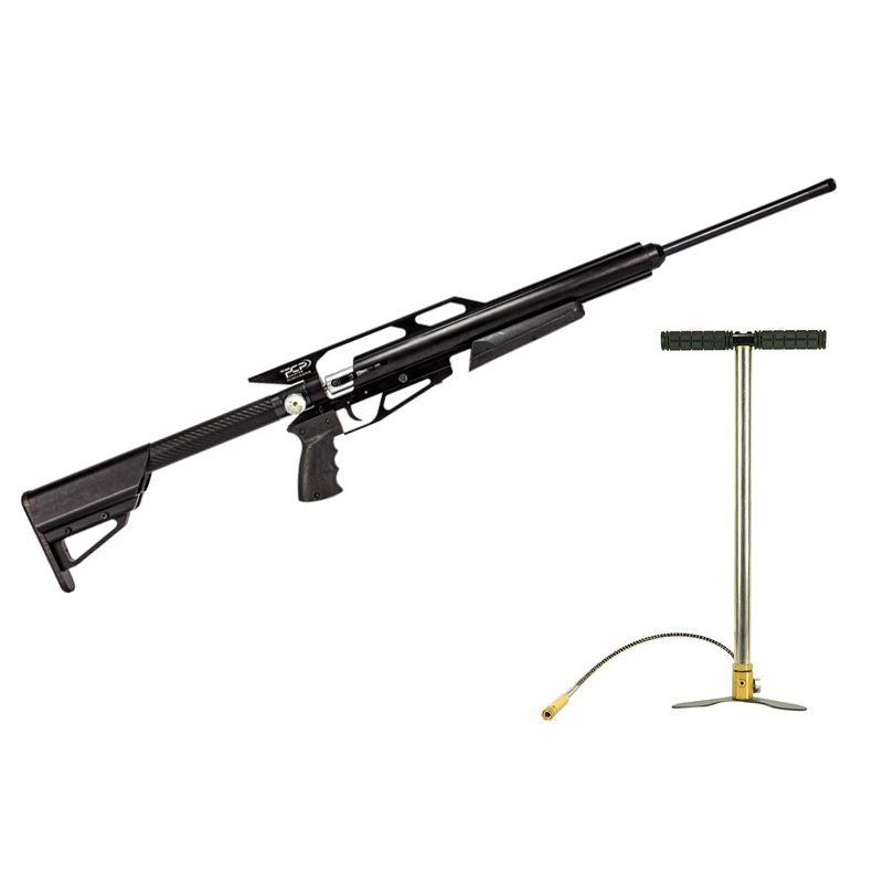 Carabina PCP Custom GIII 5.5mm + Bomba Manual PCP Rossi