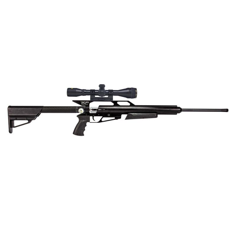 Carabina PCP Custom GIII 5.5mm + Luneta 4x32 Gold Crown Rossi