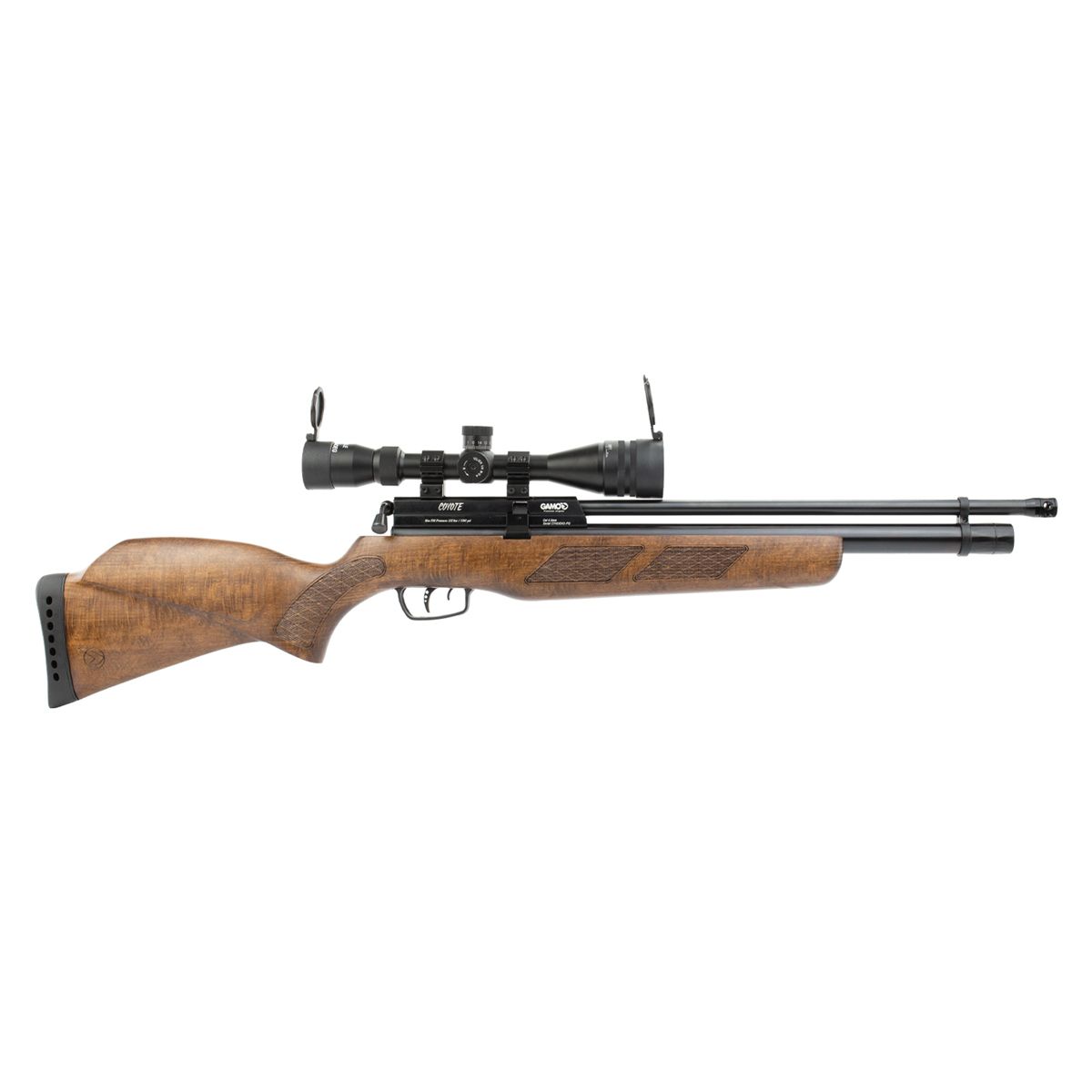 Carabina de Pressão PCP Gamo Coyote 177 HP Madeira 4.5mm + Luneta 4-16x44 AOEG T-Eagle