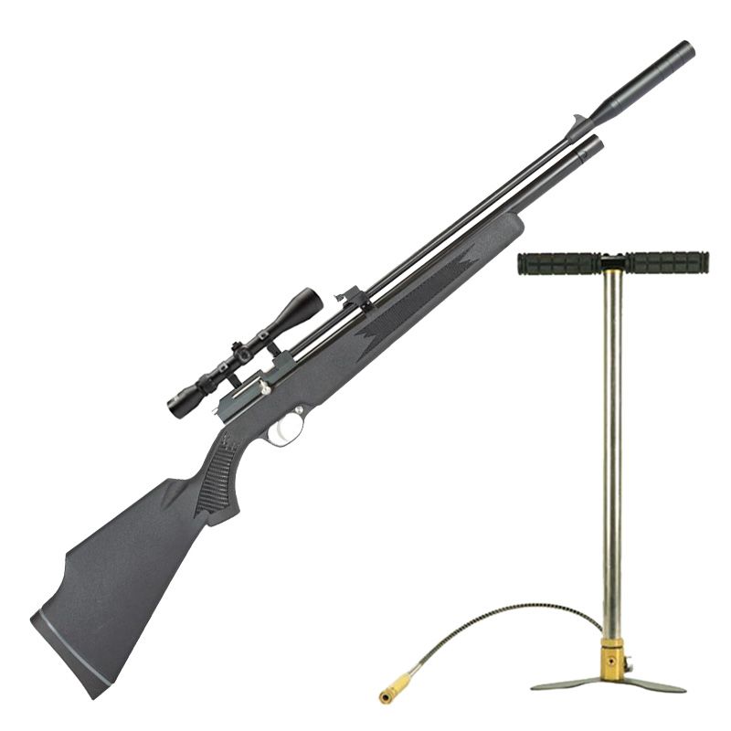Carabina PCP Artemis PR900S 5.5mm + Luneta 3-9x40 + Bomba Manual 235 BAR