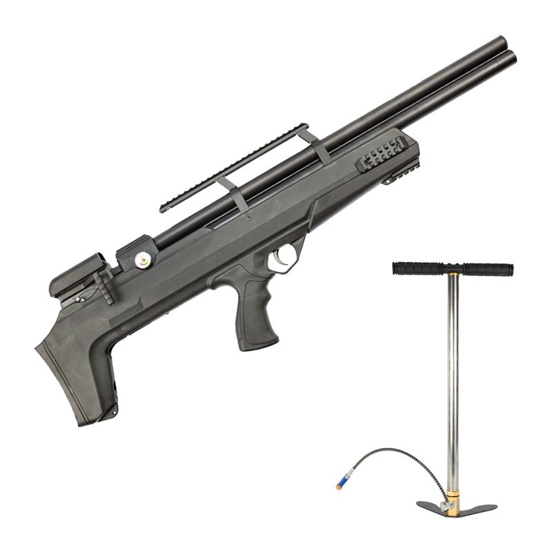 Carabina PCP Bullpup Behemoth PS-R2 S Nova Vista 5.5mm + Bomba Manual FXR