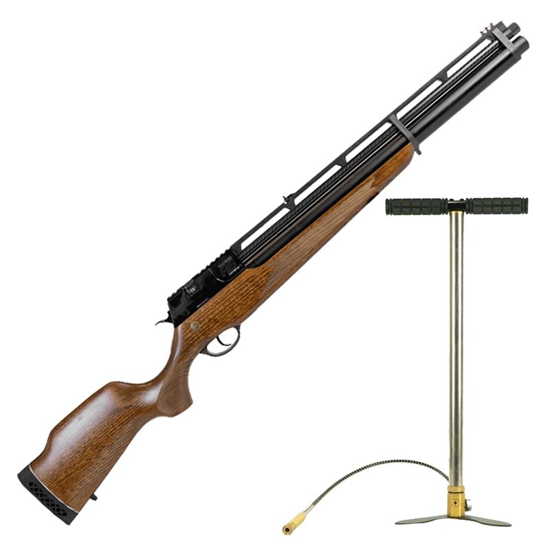 Carabina PCP R8 Standard Rossi 5.5mm + Bomba Manual PCP Rossi 2020